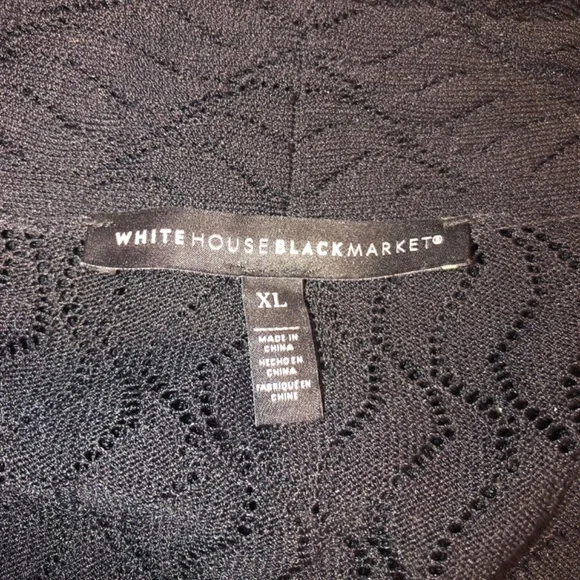 WHBM Cardigan Sweater size Xl - Picture 4 of 6